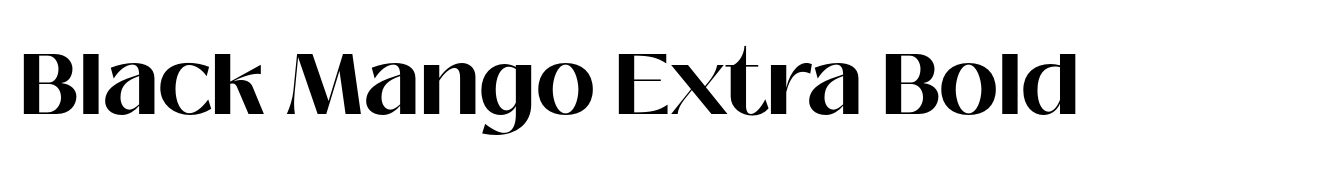 Black Mango Font | Webfont & Desktop | MyFonts